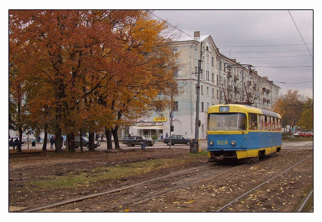 Твер, Tatra T3SU № 329; Твер — Трамвайные линии: Заволжский район