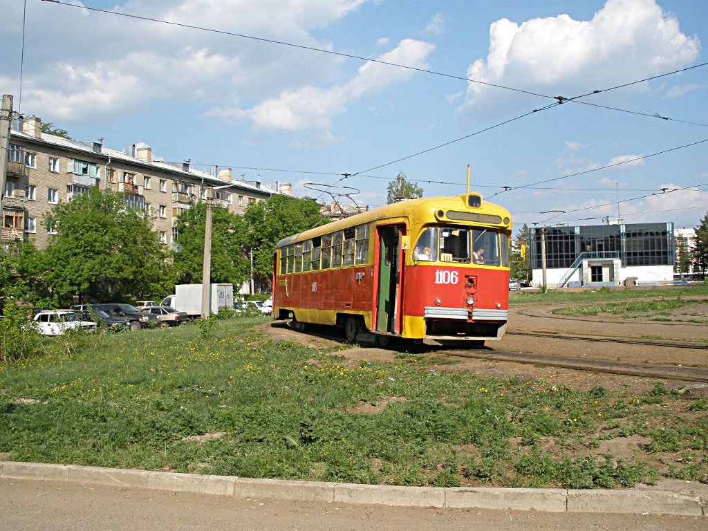 Уфа, РВЗ-6М2 № 1106; Уфа — Закрытые трамвайные линии