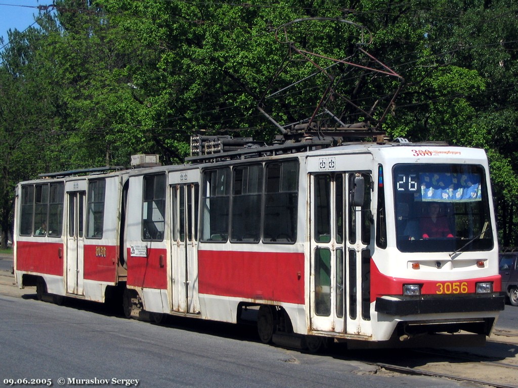 Санкт-Петербург, ЛВС-86К-М № 3056