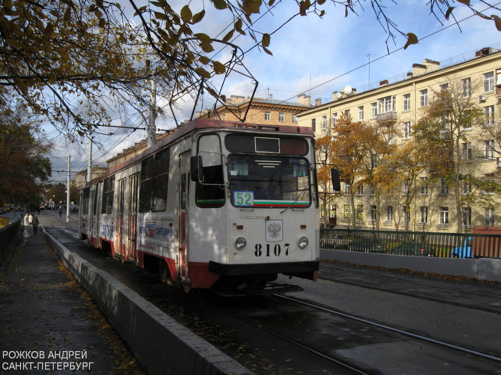 Санкт-Петербург, 71-147К (ЛВС-97К) № 8107 Санкт-Петербург, 71-147К (ЛВС-97К) № 8107
