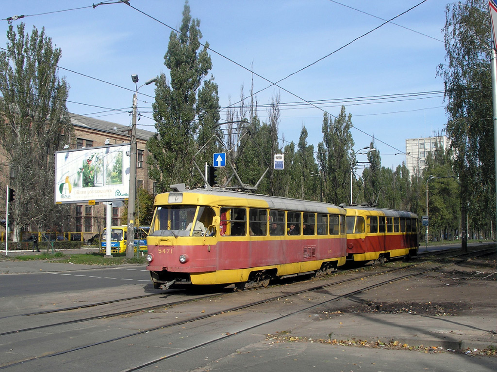 Киев, Tatra T3SU № 5471