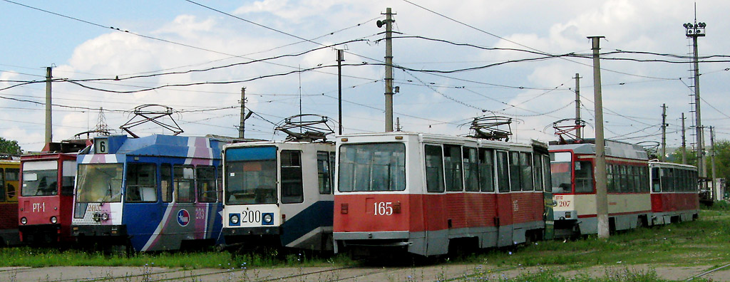 Luganska, 71-605 (KTM-5M3) № 165; Luganska — Tramway Depot