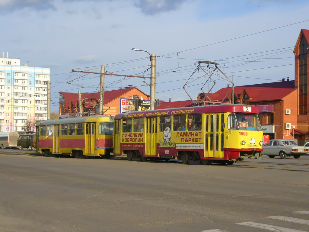 Ульяновск, Tatra T3SU № 1005