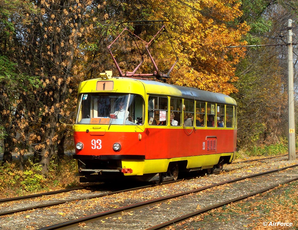 Волжский, Tatra T3SU № 93