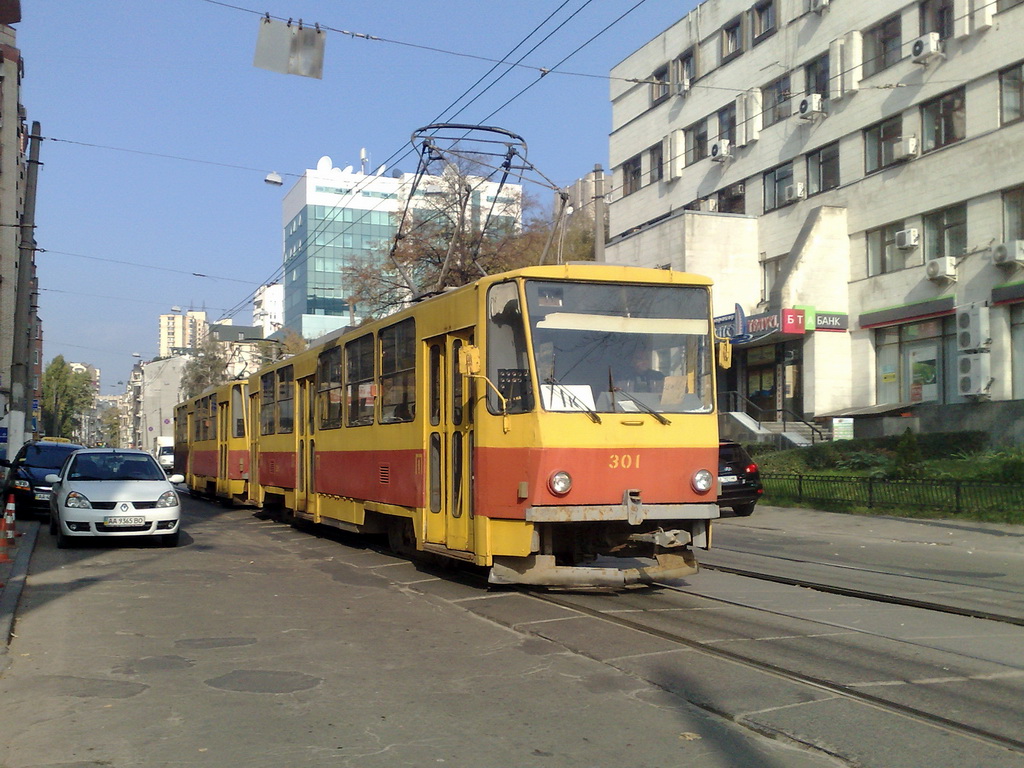 Киев, Tatra T6B5SU № 301