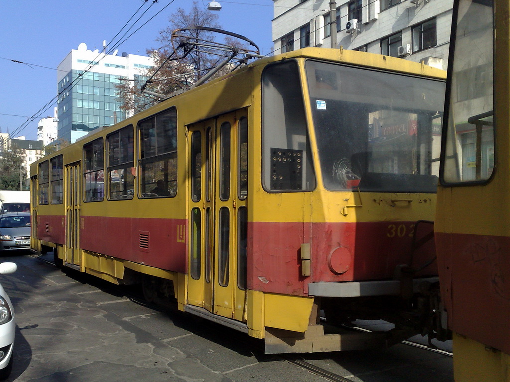 Киев, Tatra T6B5SU № 302