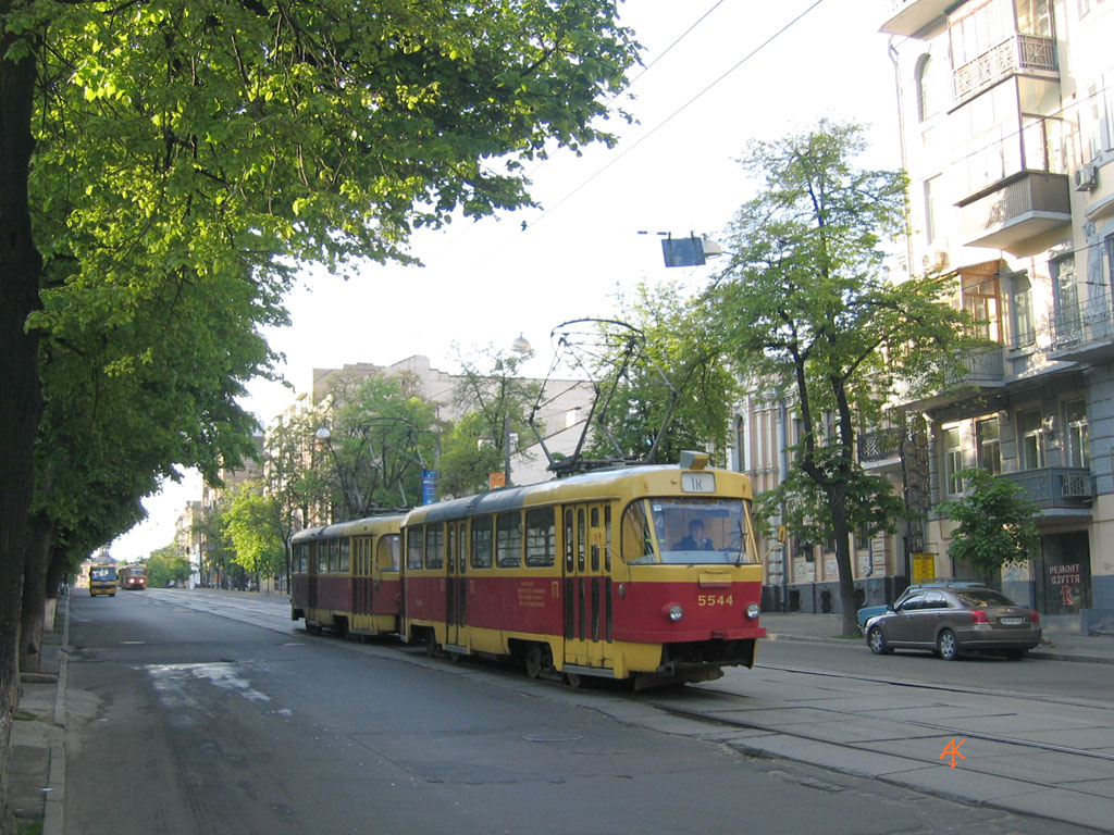 Киев, Tatra T3SU № 5544