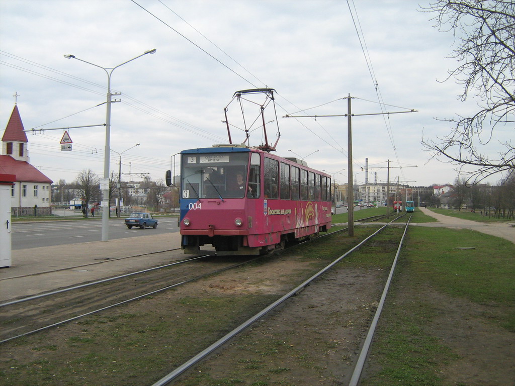Минск, Tatra T6B5SU № 004 Минск, Tatra T6B5SU № 004