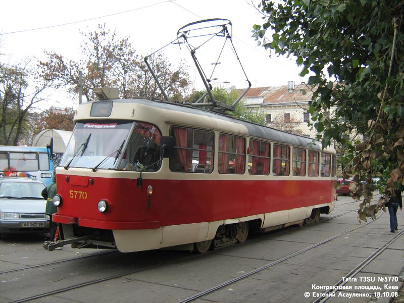 Киев, Tatra T3SU № 5770