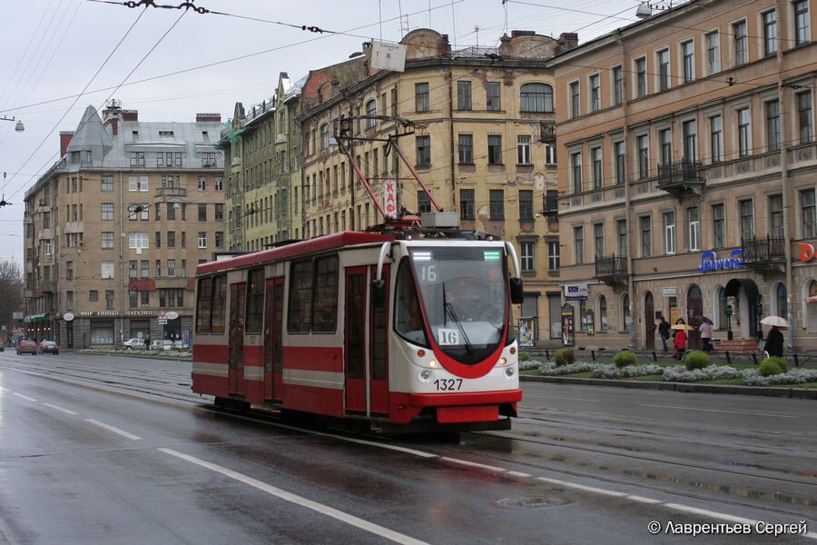 Санкт-Петербург, 71-134А (ЛМ-99АВН) № 1327 Санкт-Петербург, 71-134А (ЛМ-99АВН) № 1327