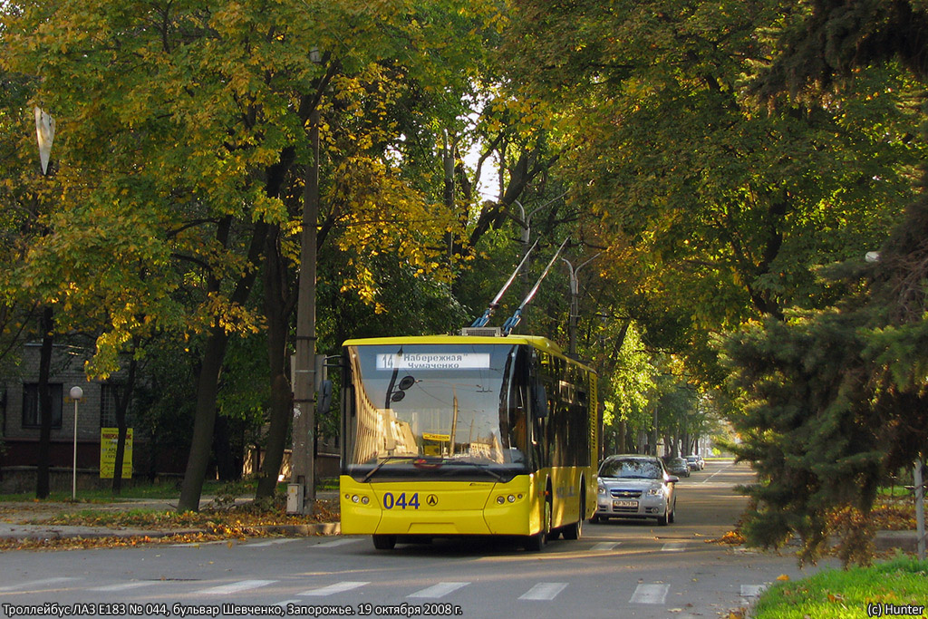 Zaporožje, LAZ E183D1 Br. 044 Zaporožje, LAZ E183D1 Br. 044