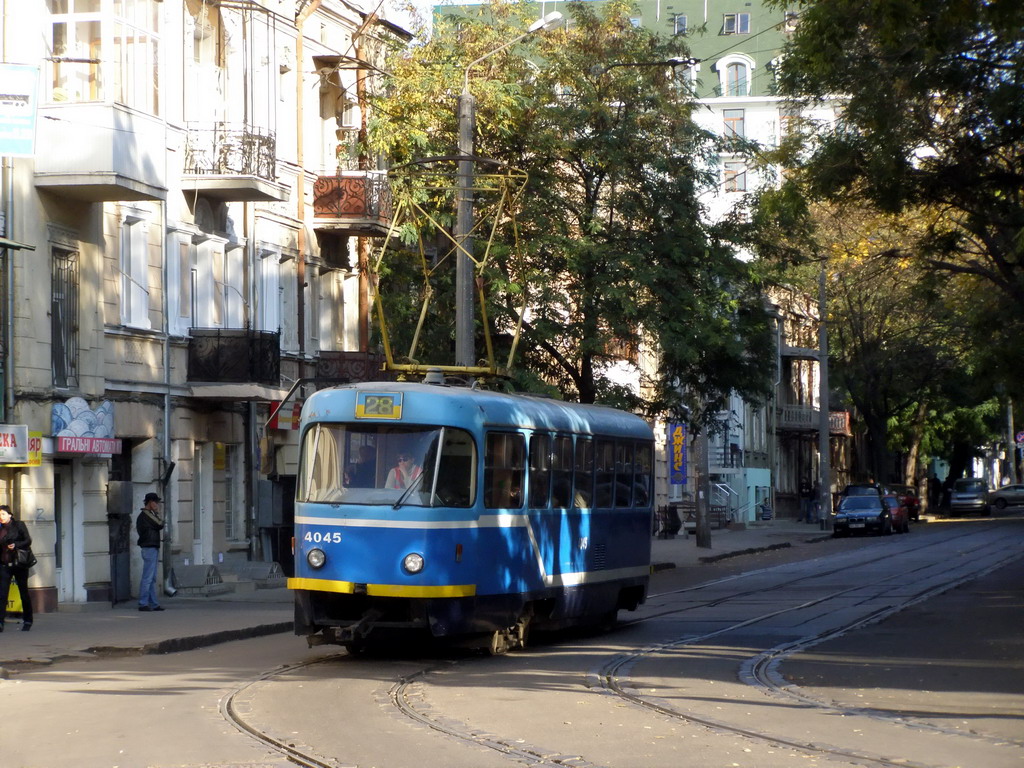 Одесса, Tatra T3R.P № 4045