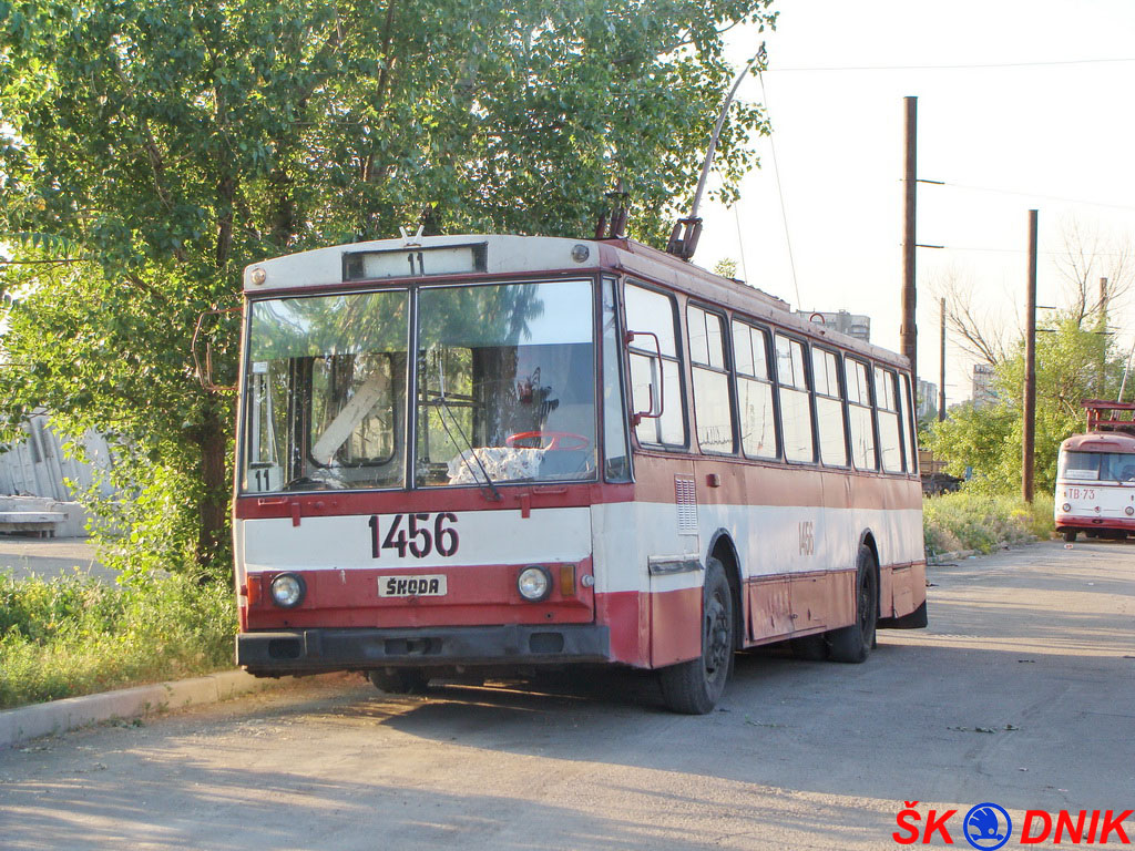 Мариуполь, Škoda 14Tr89/6 № 1456