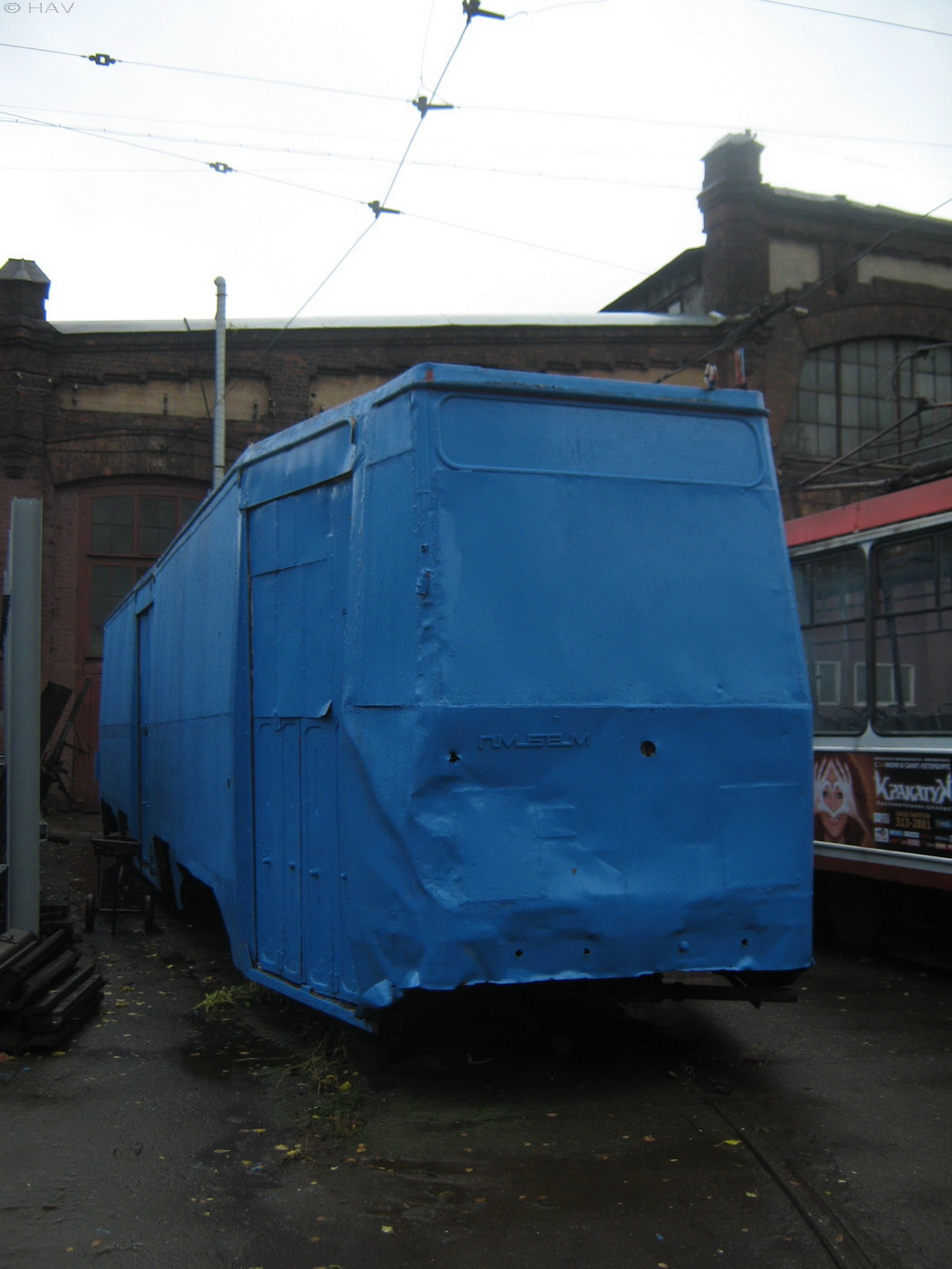 Санкт-Петербург, ЛМ-68М № 4536; Санкт-Петербург — Сараи и бытовки