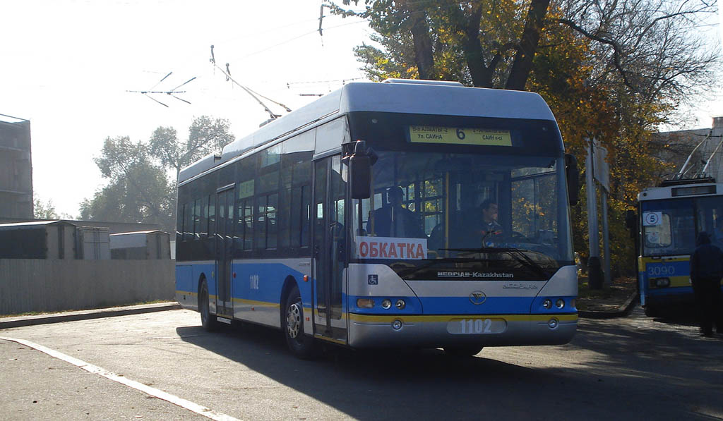 Almati, YoungMan JNP6120GDZ (Neoplan Kazakhstan) № 1102 Almati, YoungMan JNP6120GDZ (Neoplan Kazakhstan) № 1102