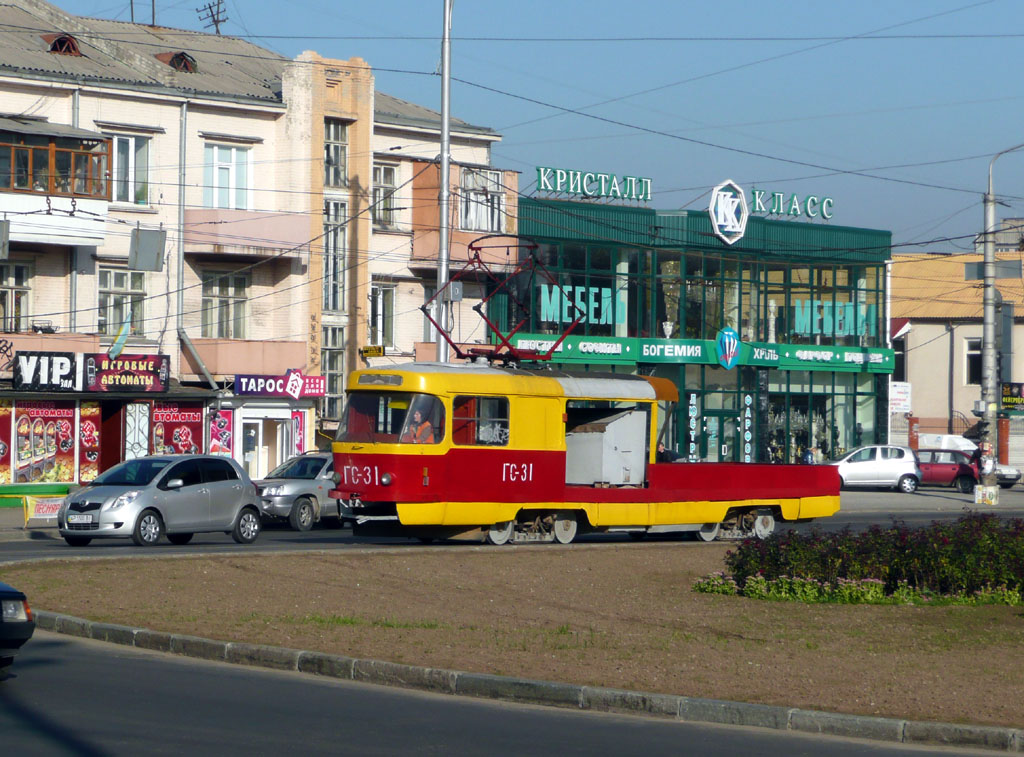 Запорожье, Tatra T3SU (двухдверная) № ГС-31