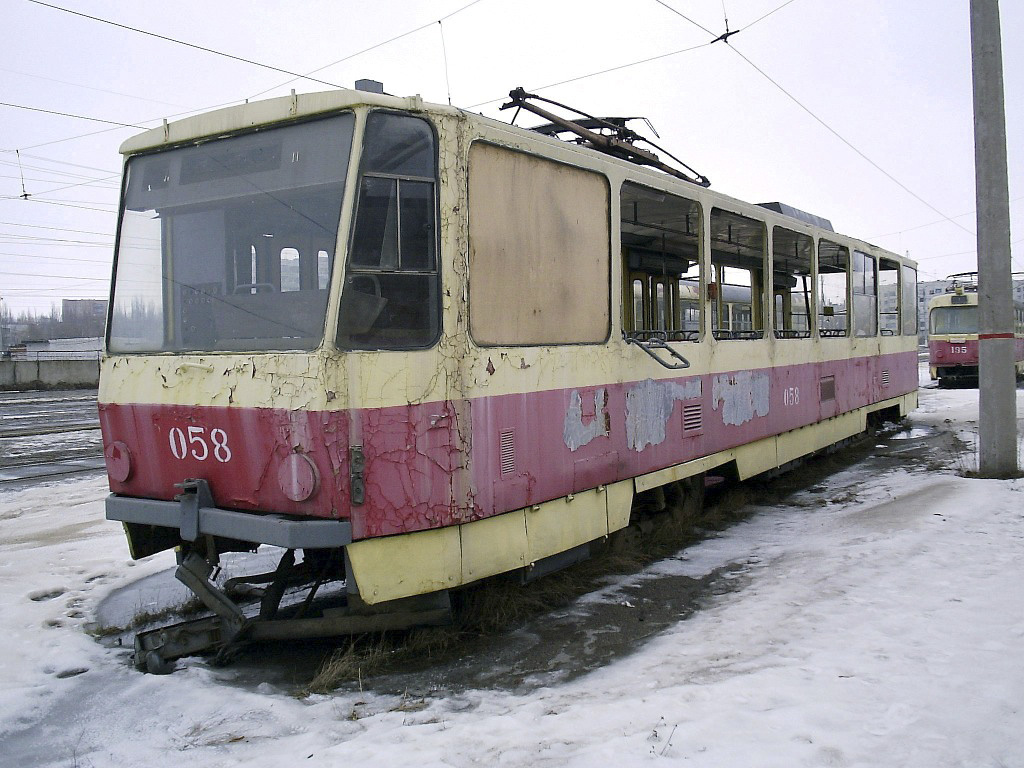 Kursk, Tatra T6B5SU č. 058; Kursk, Tatra T3SU č. 135