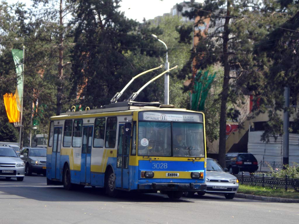 Алматы, Škoda 14Tr13/6M № 3028