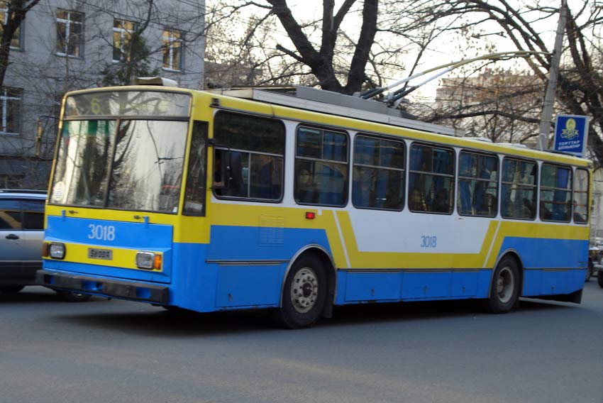 Алматы, Škoda 14Tr13/6M № 3018