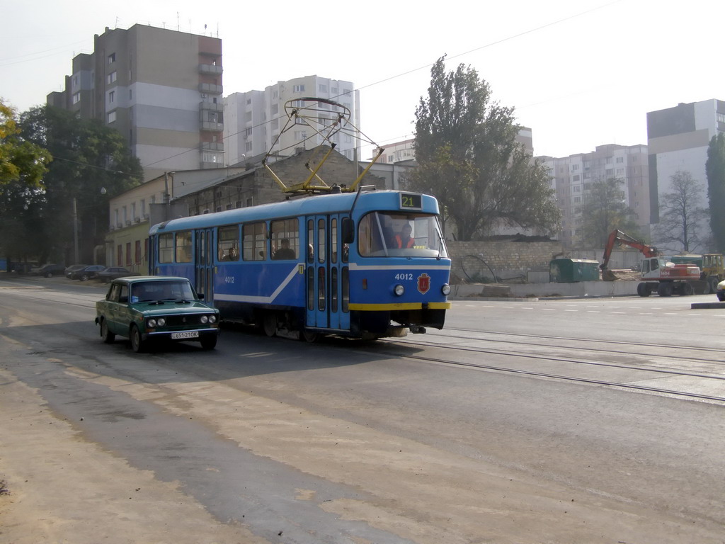 Одесса, Tatra T3R.P № 4012