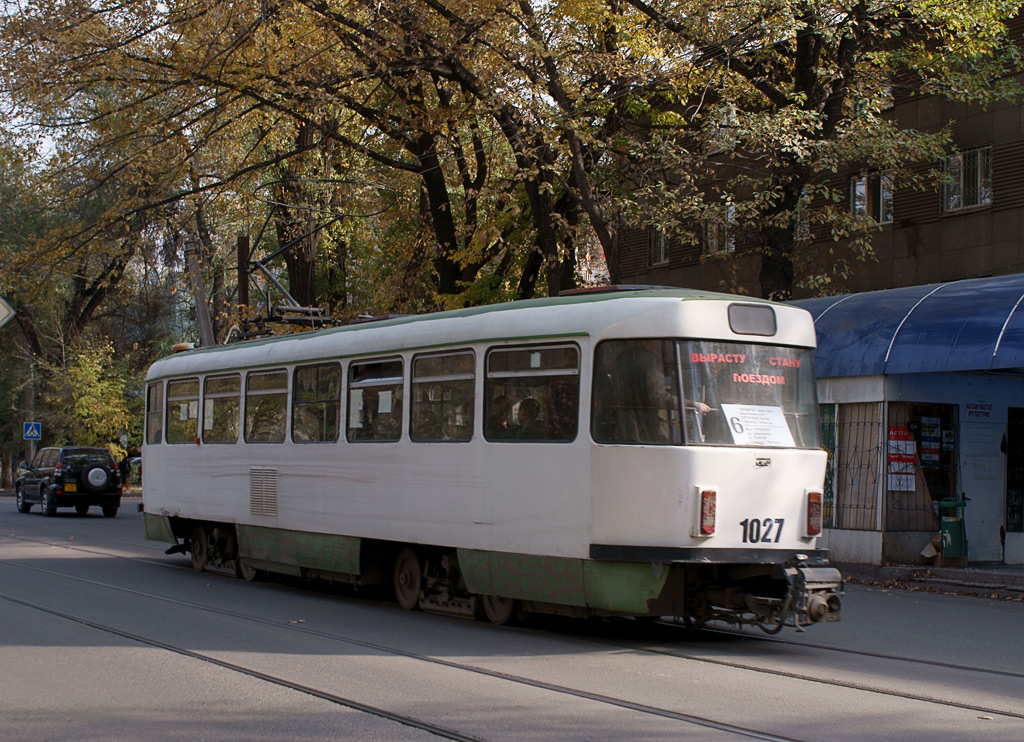 Алматы, Tatra T3DC1 № 1027