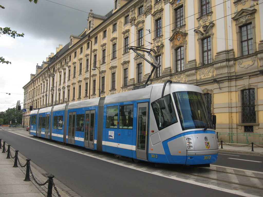 Вроцлав, Škoda 16T Elektra № 3013