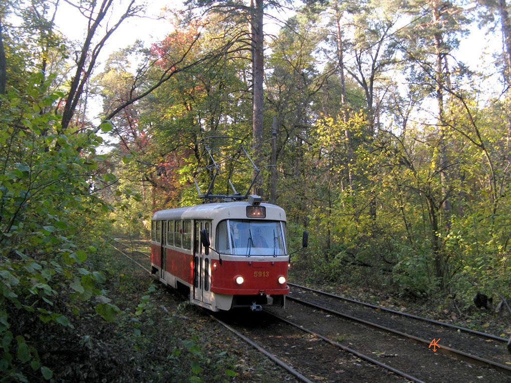 Киев, Tatra T3SU № 5913 Киев, Tatra T3SU № 5913