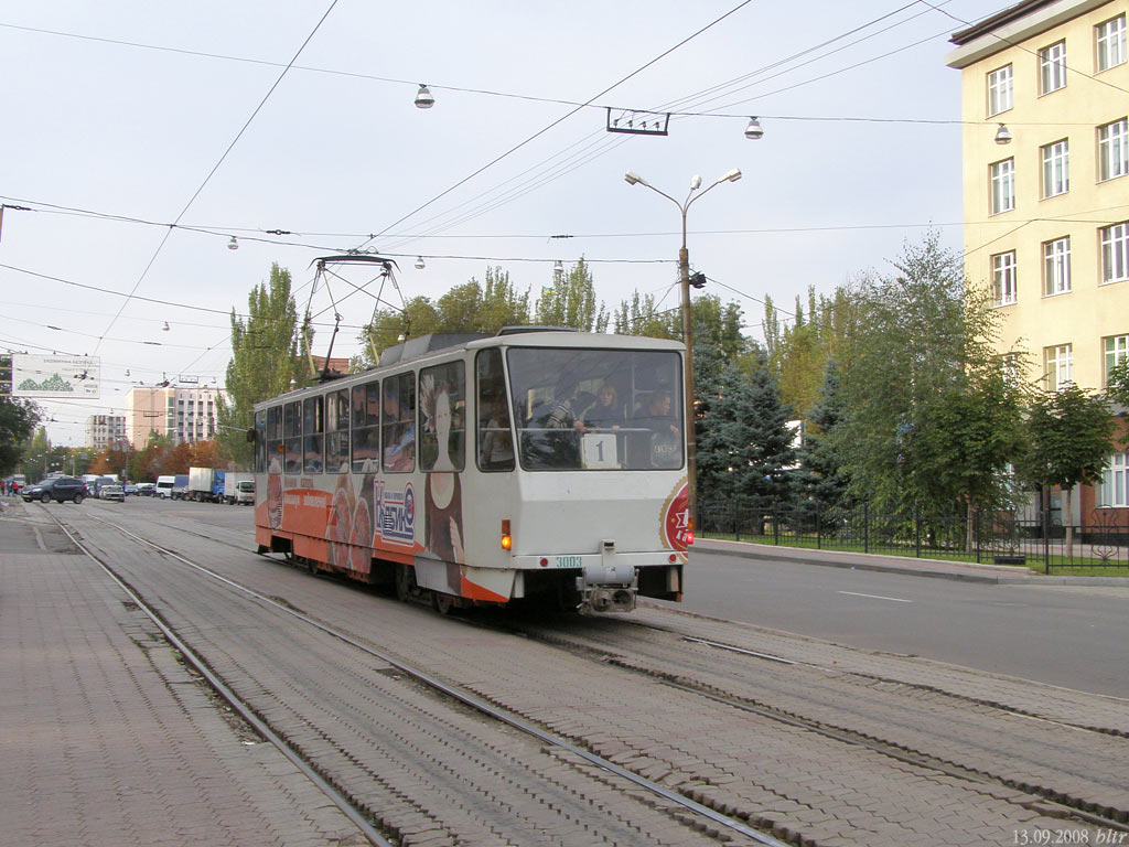 Донецк, Татра-Юг Т6Б5 № 3003