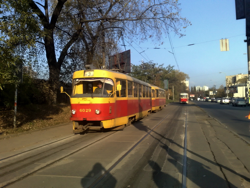 Киев, Tatra T3SU № 6029