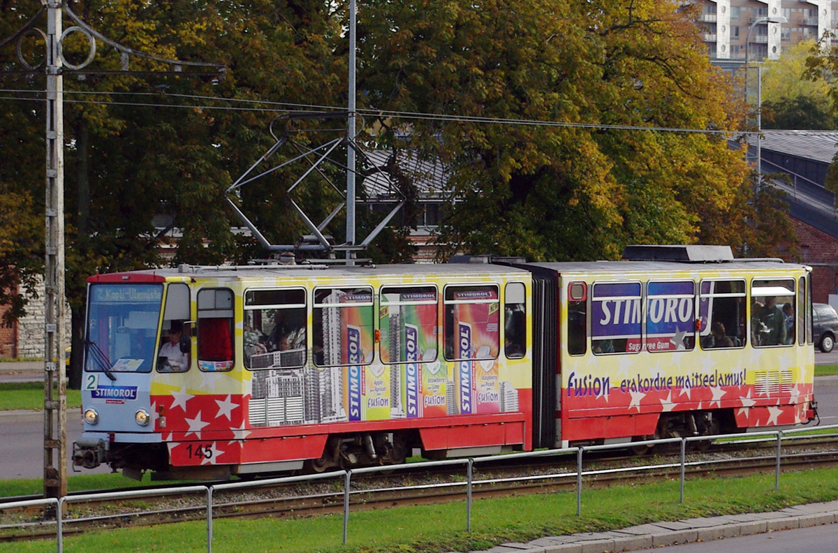 Таллин, Tatra KT4D № 145