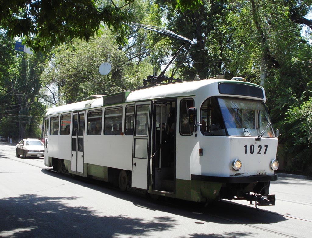Алматы, Tatra T3DC1 № 1027