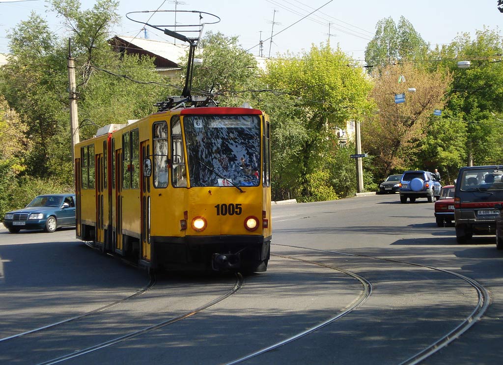 Алматы, Tatra KT4D № 1005