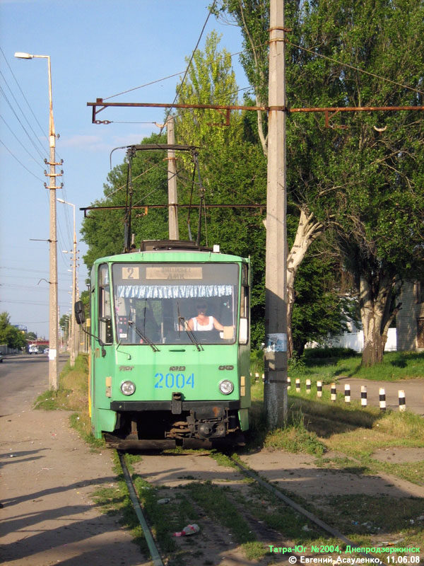 Каменское, Татра-Юг Т6Б5 № 2004