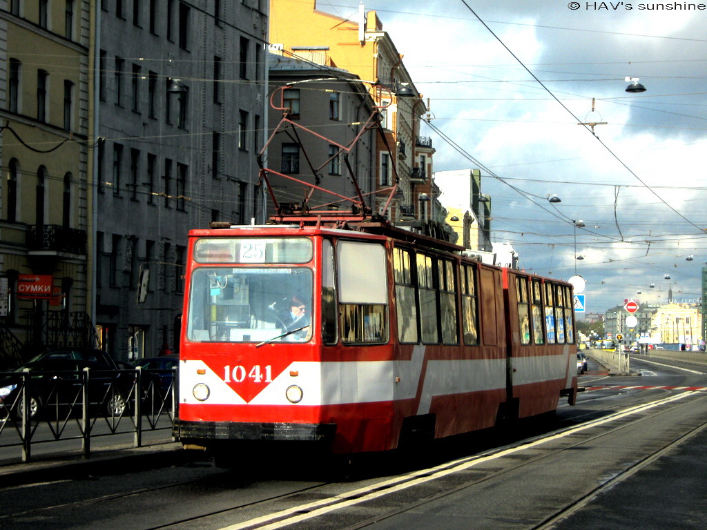 Санкт-Петербург, ЛВС-86К № 1041 Санкт-Петербург, ЛВС-86К № 1041
