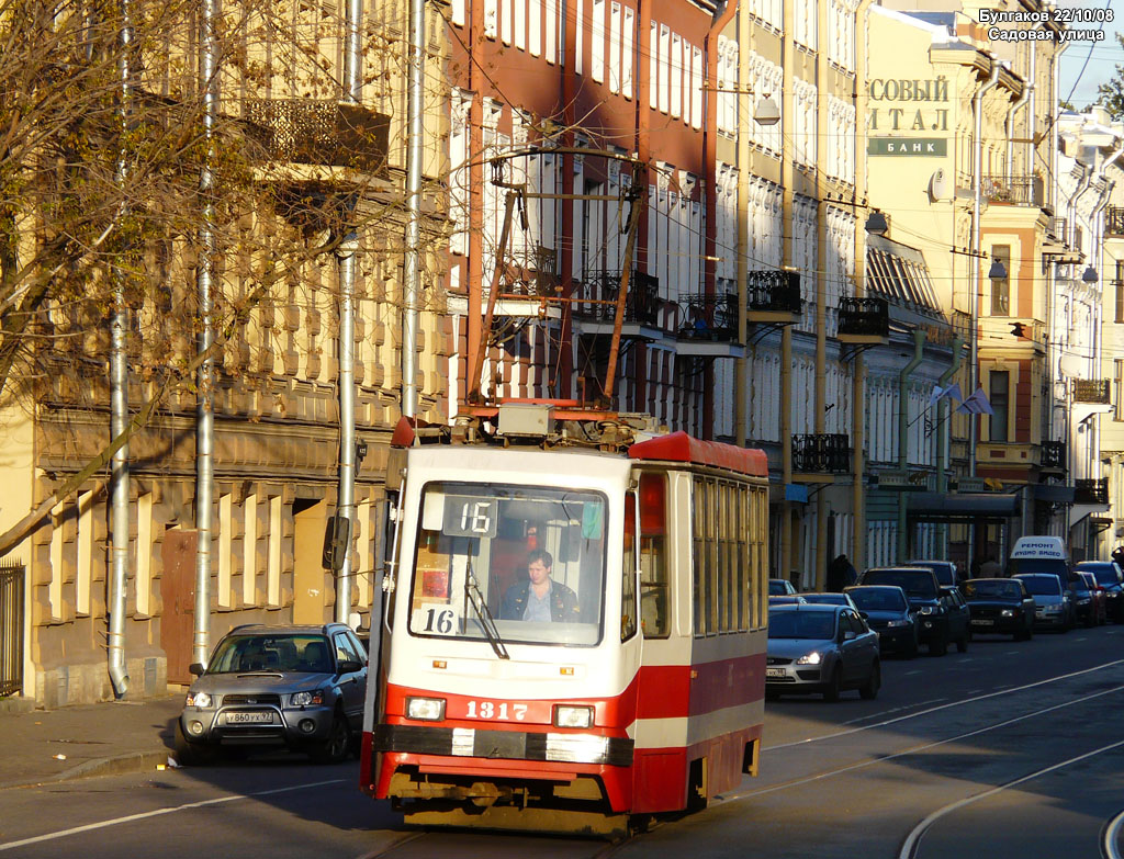 Санкт-Петербург, 71-134А (ЛМ-99АВ) № 1317 Санкт-Петербург, 71-134А (ЛМ-99АВ) № 1317