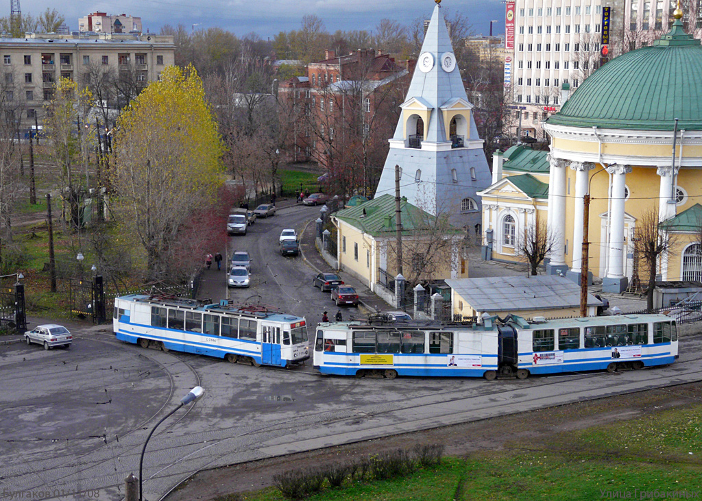 Санкт-Петербург, ПР (18М) № С-7116; Санкт-Петербург, ЛВС-86К № 7038
