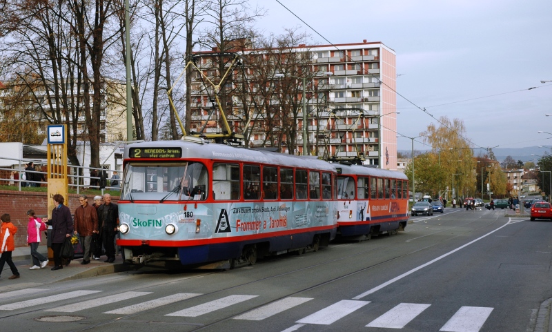 Оломоуц, Tatra T3R.P № 180