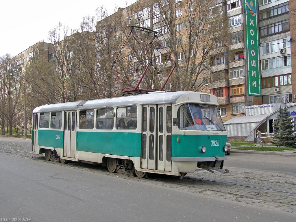 Донецк, Tatra T3SU № 3926