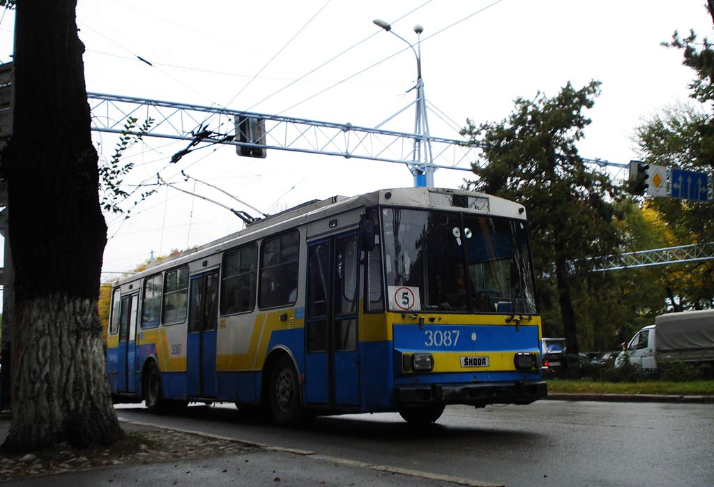 Alma-Ata, Škoda 14Tr13/6 č. 3087 Alma-Ata, Škoda 14Tr13/6 č. 3087