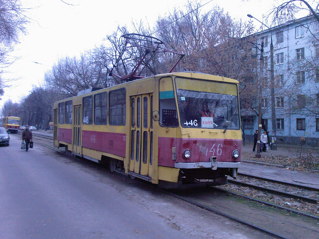 Zaporižia, Tatra T6B5SU nr. 446
