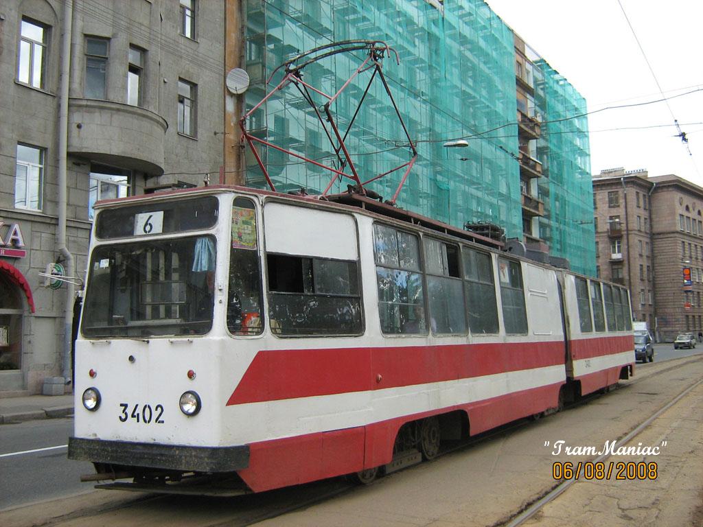 Санкт-Петербург, ЛВС-86К № 3402