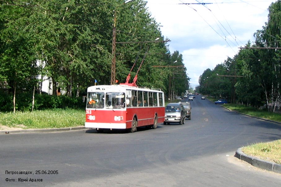 Петрозаводск, ЗиУ-682В-012 [В0А] № 263