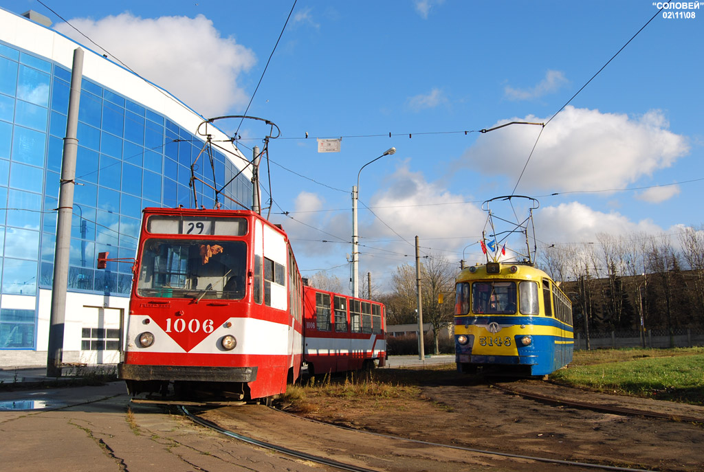 Санкт-Петербург, ЛВС-86К № 1006; Санкт-Петербург, ЛМ-57 № 5148