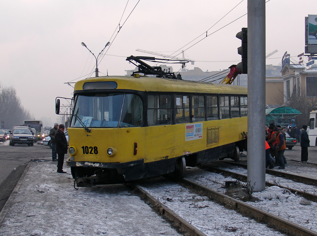 Алматы, Tatra T3D № 1028
