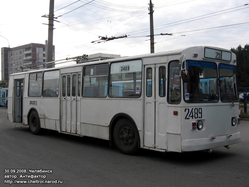 Челябинск, ЗиУ-682Г [Г00] № 2489