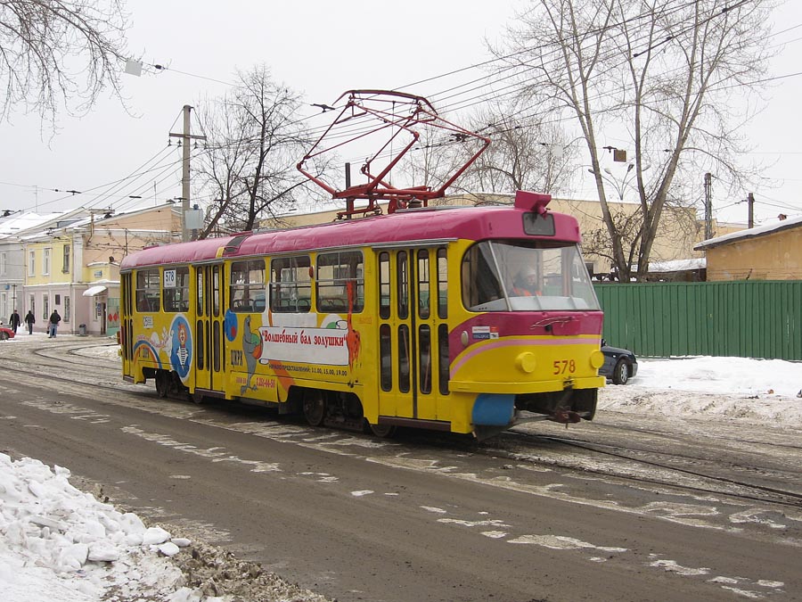 Iekaterinbourg, Tatra T3SU N°. 578