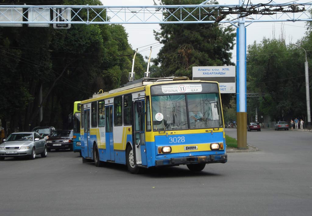 Алматы, Škoda 14Tr13/6M № 3028