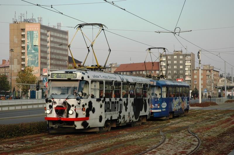 Olomouc, Tatra T3R.P — 156 Olomouc, Tatra T3R.P — 156