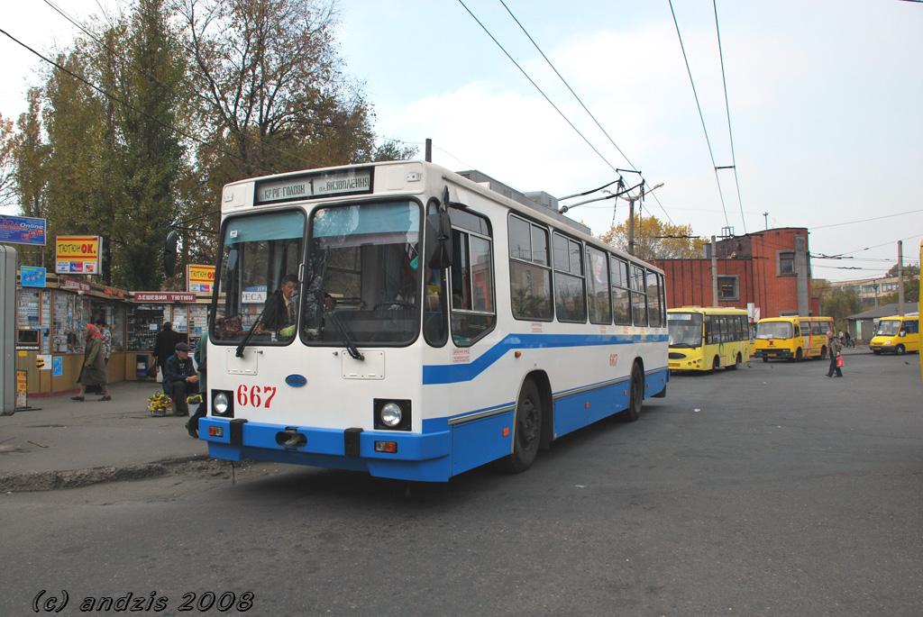 Кривой Рог, YMZ Т2 mod. 7 № 667