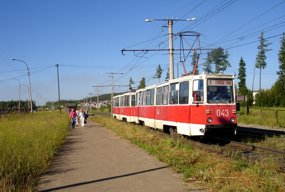Усть-Илимск, 71-605 (КТМ-5М3) № 043
